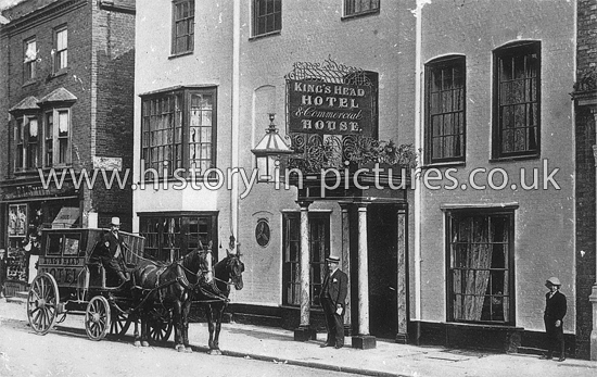 The Kings Head, High Street, Maldon, Essex. c.1910